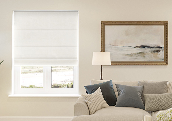 Kilkenny, Pure - Roman Blind - Image 3